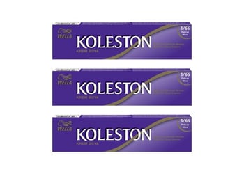 Koleston Tüp Boya 50 Ml - 3.66 Patlıcan Moru 3 Adet