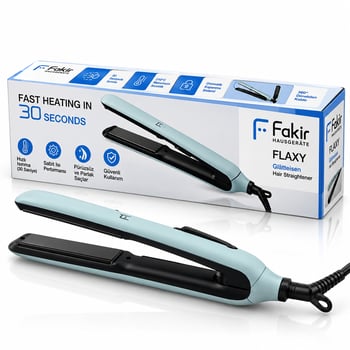 Fakir Hausgerate Flaxy ( 25mm Seramik Plaka ) ( Hızlı Isınma & 360° Dönebilen Kablo ) ( Max 210° Sıcaklık ) Saç Düzleştirici