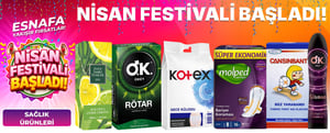 Nisan Festivali Başladı!-Sağlık&Hijyen Ürünleri! kampanya resmi
