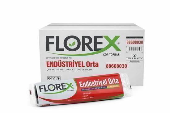 Florex Endüstriyel Çöp Torbası Orta Boy
