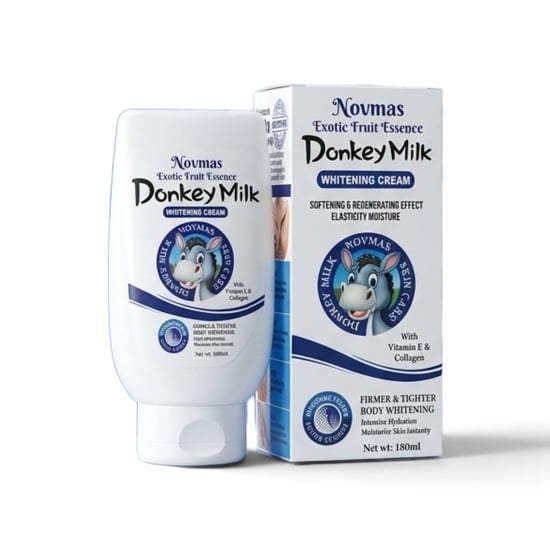 Novmas Exotic Fruit Essence Donkey Milk Whitening Cream