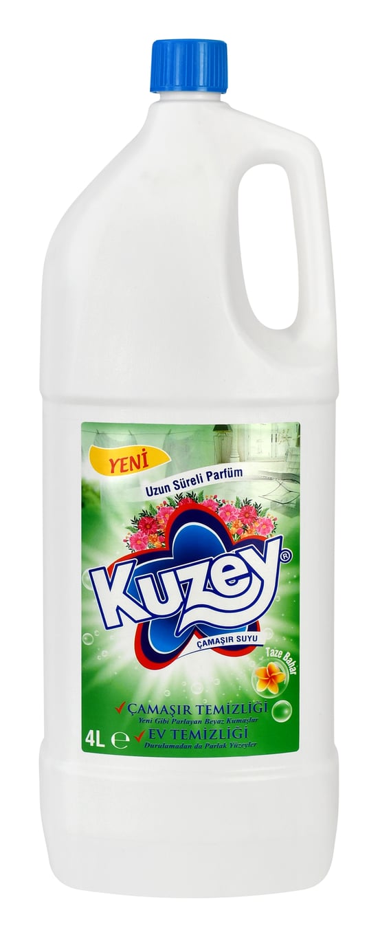 Kuzey Çamaşır Suyu Bahar Kokulu 4 Lt