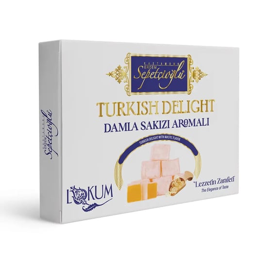 Kastamonu Meşhur Sepetçioğlu Damla Sakızı Aromalı Lokum 540g