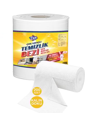 200 Adet'li Çek Kopar Toz Bezi