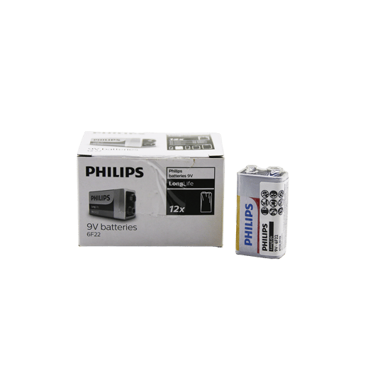 Philips 6f-22 ( 9v ) Pil ( 12pcs ) ( Extra Çinko Klorür )