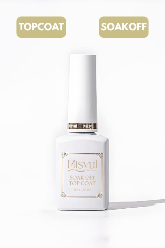 Misyul Soak Off Top Coat Son Kat 15 Ml