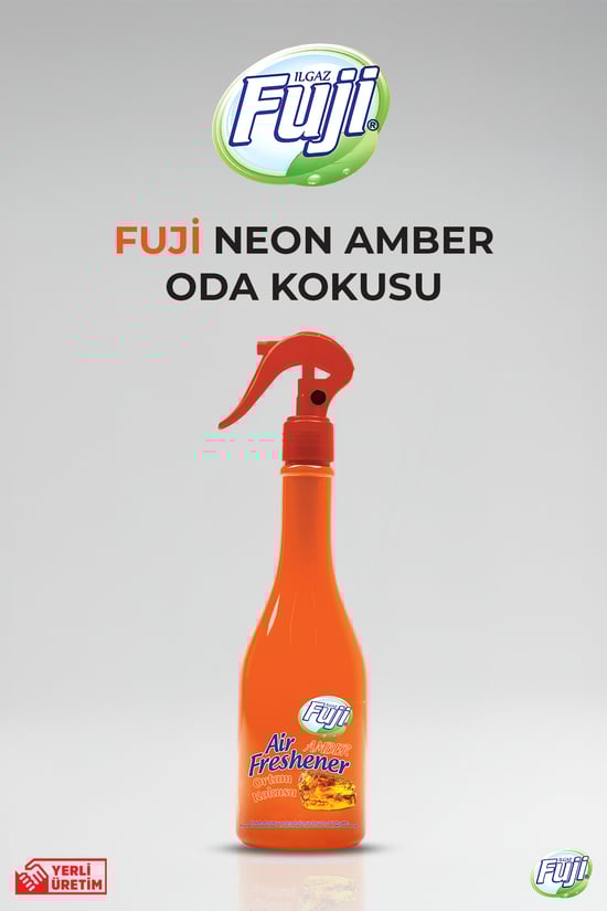 Fuji Amber Oda Spreyi Air Freshener Neon Ortam Kokusu 400 Ml