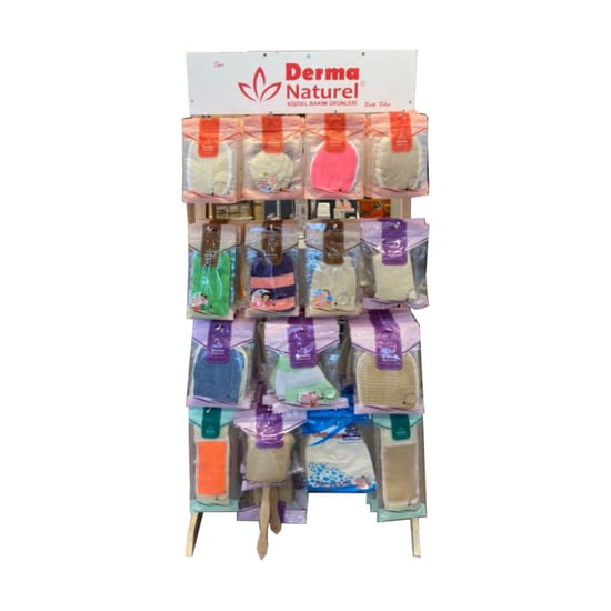 Derma Naturel  Ahşap Kese Seti 196'LI