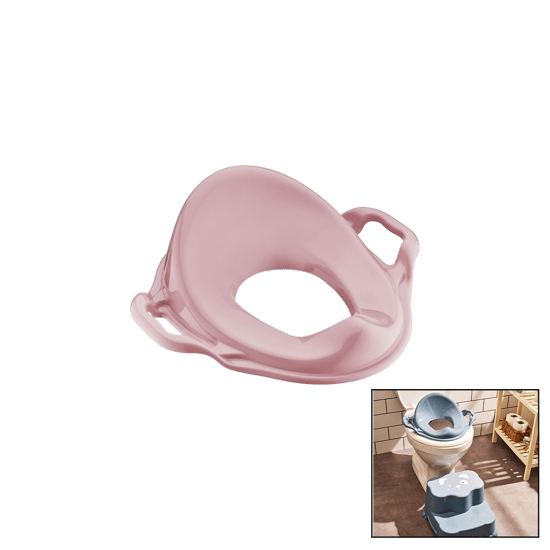 Dünya Baby-11107-603 ( Pembe ) Çocuk Kulplu Klozet Adaptörü