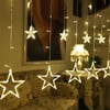 BUFFER® Yıldız Figürlü Sarkıt LED Dekor Işık – Masaüstü ve Ortam Aydınlatması
