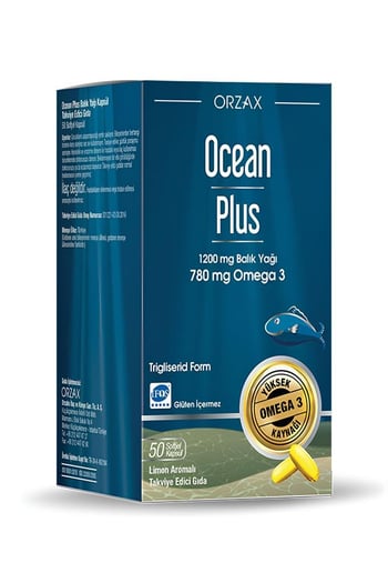 Ocean Plus Balık Yağı 1200 Mg 50 Kapsül