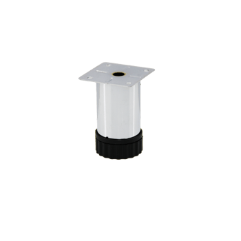( 90-12136-e-01 ) ( 8cmx42mm ) ( Metal ) Tablalı ( Plastik Ayarlanabilir Pingolu ) Koltuk Baza Ayak
