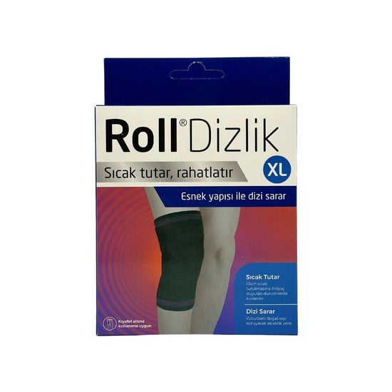 Roll Siyah Dizlik - Xl