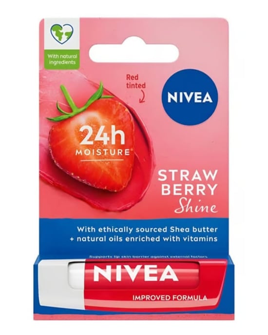 Nivea Dudak Kremi Aromalı Çilek 4,8G