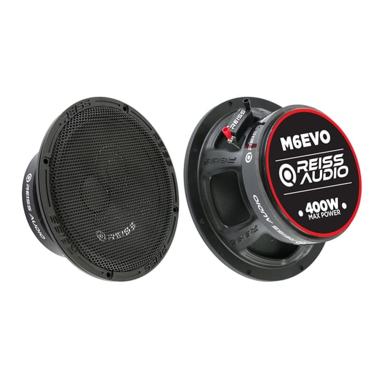 Oto Mıdrange 16cm 400w 2 Adet Reıss Audıo Rs-m6evo