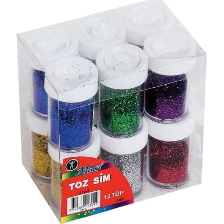 Mas-g12-8-toz Sım 8 Gr.karısık Renk 12 Lı