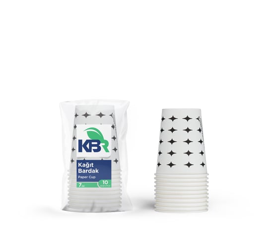 KBR 7 Oz Kağıt Bardak 10 Lu