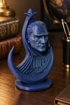 Ay Yıldızlı Atatürk Figürlü Dekoratif Mini Biblo Lacivert