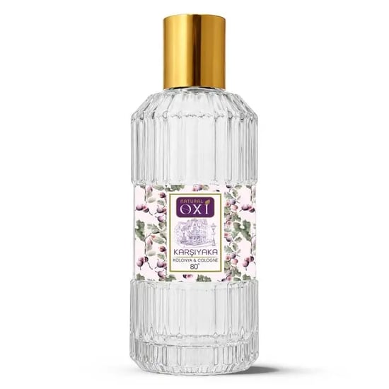 Oxi Natural Premium 80° Kolonya 220ml Cam Şişe Kutulu - Karşıyaka