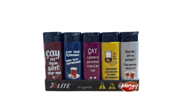 X-lite Baskılı Resimli Figürlü Çakmak *50 Pcs