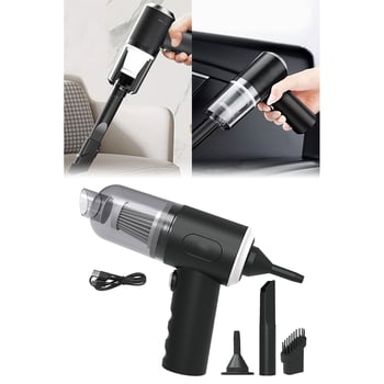 İnura Global Hasuba Hs-22 ( 3in1 ) ( Çekme & Üfleme ) ( Oto-araç & Ev ) El Tipi Süpürge ( Usb Şarjlı ) ( Mini & Taşınabilir )i
