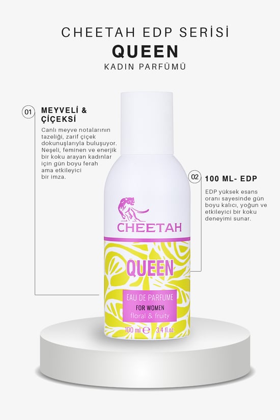 Cheetah Queen Kadın Parfümü 100 Ml Çiçeksi-meyveli