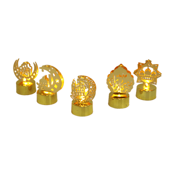 Krd-7941 ( Metal Mix Desen ) ( Pilli ) Ramazan Led Işık