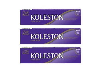 Koleston Tüp Boya 50 Ml - 4.77 Kadife Kahve 3 Adet