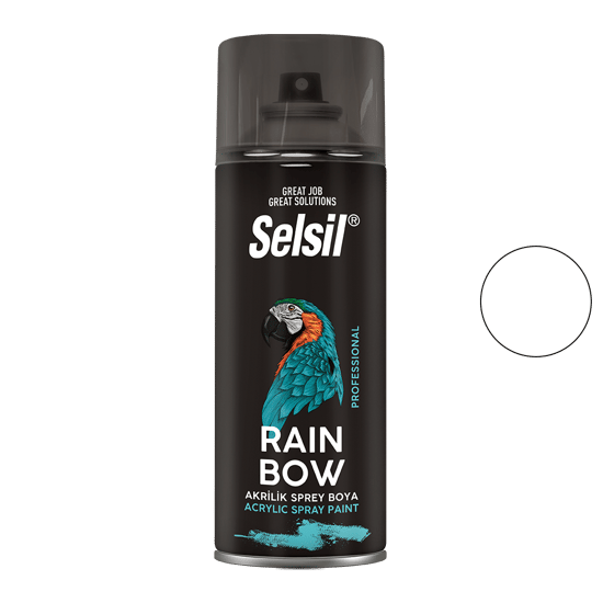 Selsil Tab-407 ( Beyaz ) Sprey Boya ( 400ml )