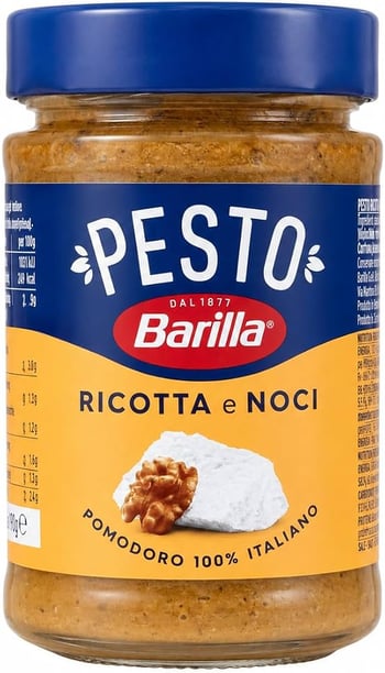Barilla Sos 190 Gr Pesto-ricotta Noci