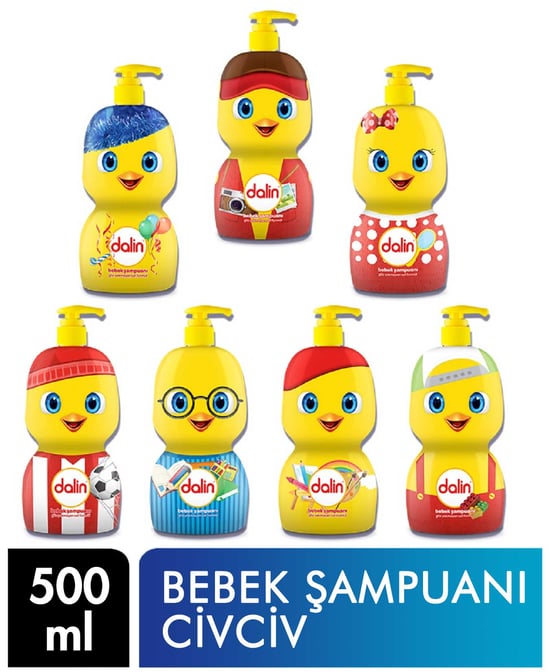 Dalin Bebek Şampuanı 500 Ml Civciv Pompalı