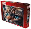 Nova Puzzle 1000 Parça Kedinin Keskin Bakışları Puzzle - Kedi Gözleri