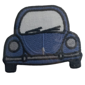 P Parla Aplike Ütü İle Yapışan Vosvos Lacivert Arma 3 cm