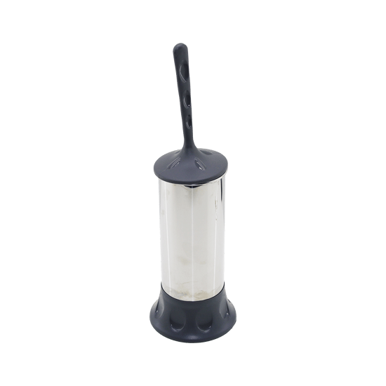 Qs Plastik Beray Qs-456 Bry-0347 ( Metal ) Klozet Wc Fırça Seti ( Plastik Sap & Kapak )