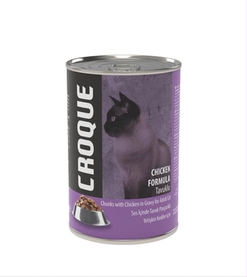 Croque Konserve Mama Yetişkin Kedi Tavuk Etli 400 Gr