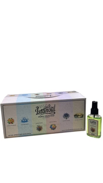 İstanbul Koku Dünyası Mix Kolonya 100ml 24'lü