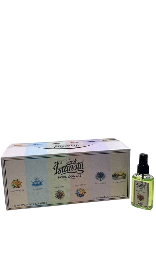 İstanbul Koku Dünyası Mix Kolonya 100ml 24'lü