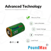 Poundmax Lityum Cr-2 (cr17355, Cr-2m, Dlcr2, Kcr2, 6206) Özel Pil, 3v | 1x 1-paket