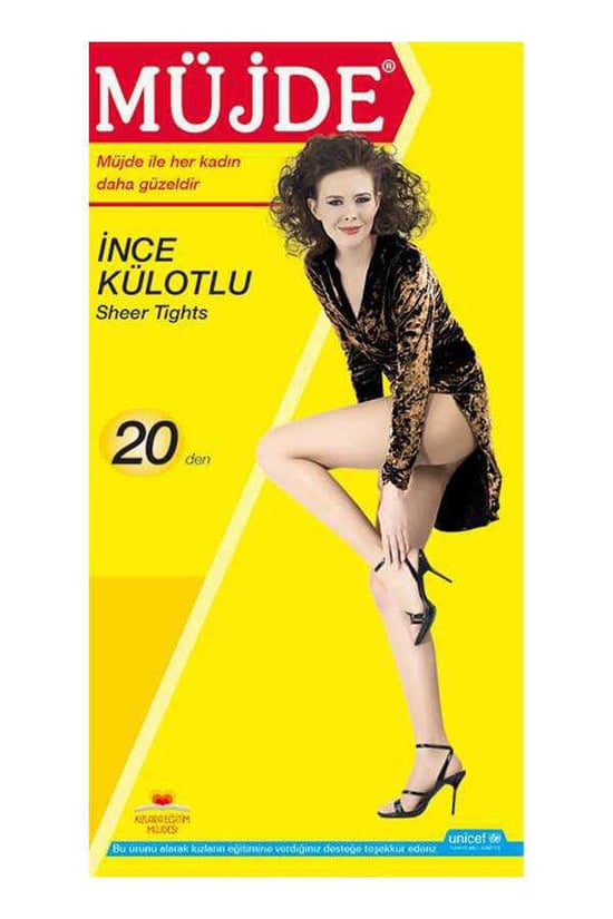 Müjde İnce Külotlu Çorap 6 Adet 57/ten-1