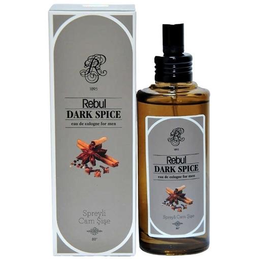 Rebul Kolonya 100 Ml Dark Spice Spreyli Cam Şişe