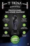 Trina Profesyonel Sakal Kesim ve Çizim Makinesi 8000 Rpm Lacivert Trnsklks0012