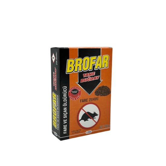 Brofar Tane Buğday Fare Zehiri Fare Kovucular 200 Gr ( 2 X 100 Gr Poşet )