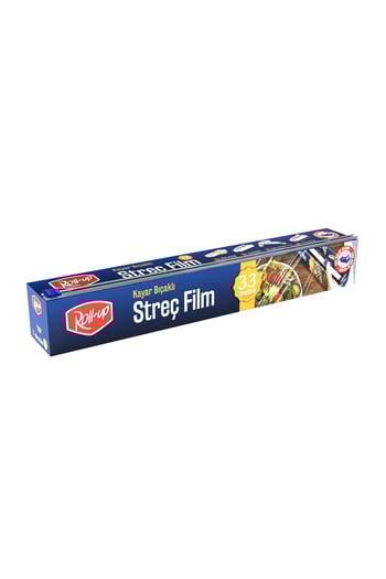 Roll-Up Kayar Bıçaklı Streç Film 30cm x 33 m 1 Adet