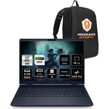 Dell Alienware 16x Aurora Core Ultra 7 255hx Rtx 5060 8gb Gaming Laptop 8gb Ram 4tb Ssd 16" Qhd+ Win