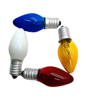 İnura Global Ledon Ld-1407r 7w E-14 ( Renkli ) Gece Lamba Ampulu