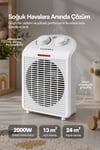 Luxell Fanlı Isıtıcı 2000 Watt Ks-6335t