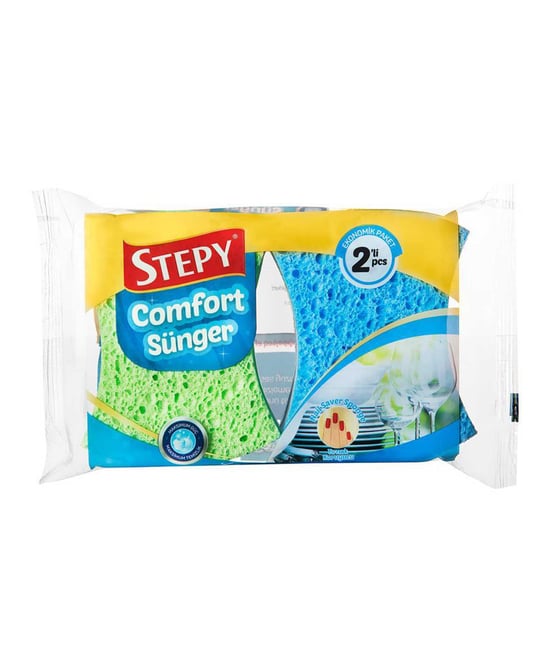 Stepy Comfort Bulaşık Süngeri 2'li Paket
