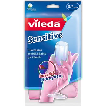 Vİleda Extra Sensitive Pİnk Eldİven Medium ( Büyük )