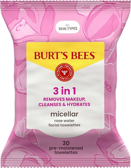 Burt's Bees Gül Suyu Yüz Temizleme Mendili 