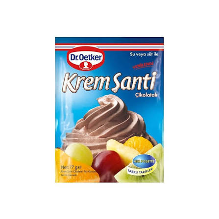 Dr. Oetker Krem Santı 77gr Cıkolatalı